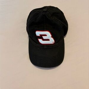Baseball Cap with Number 3 Embroidery